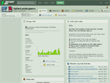 Tablet Screenshot of italianlandscapes.deviantart.com