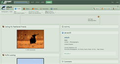 Desktop Screenshot of nitsch.deviantart.com