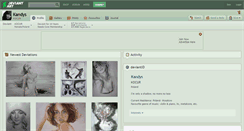 Desktop Screenshot of kandys.deviantart.com