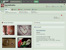 Tablet Screenshot of dalo3atkhokho.deviantart.com