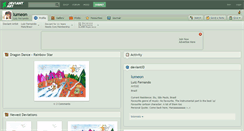 Desktop Screenshot of lumeon.deviantart.com