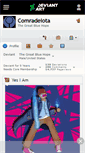 Mobile Screenshot of comradeiota.deviantart.com