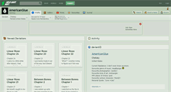 Desktop Screenshot of americanglue.deviantart.com