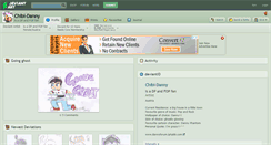Desktop Screenshot of chibi-danny.deviantart.com