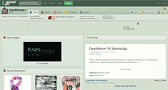 Desktop Screenshot of marshiemars.deviantart.com