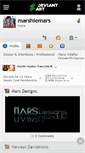 Mobile Screenshot of marshiemars.deviantart.com
