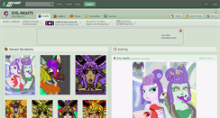 Desktop Screenshot of evil-nights.deviantart.com