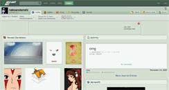 Desktop Screenshot of nakoanotenshi.deviantart.com