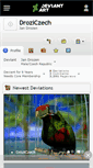 Mobile Screenshot of droziczech.deviantart.com