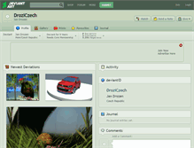 Tablet Screenshot of droziczech.deviantart.com