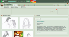 Desktop Screenshot of himavarimiharu.deviantart.com