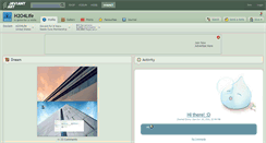 Desktop Screenshot of h2o4life.deviantart.com