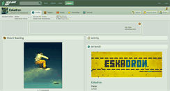 Desktop Screenshot of eskadron.deviantart.com