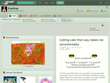 Tablet Screenshot of firefiriel.deviantart.com