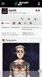 Mobile Screenshot of kamlii.deviantart.com
