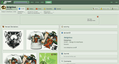 Desktop Screenshot of designious.deviantart.com