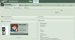 Desktop Screenshot of dom-is-mine.deviantart.com