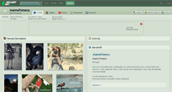 Desktop Screenshot of joannafonseca.deviantart.com