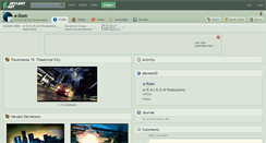 Desktop Screenshot of e-rom.deviantart.com