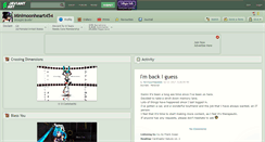 Desktop Screenshot of minimoonheart454.deviantart.com