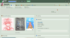 Desktop Screenshot of chocomilk.deviantart.com