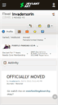 Mobile Screenshot of invadersorin.deviantart.com