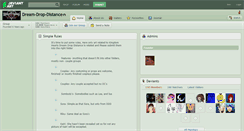 Desktop Screenshot of dream-drop-distance.deviantart.com