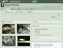 Tablet Screenshot of phantoms-white-mask.deviantart.com