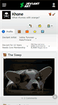 Mobile Screenshot of khone.deviantart.com