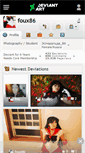 Mobile Screenshot of foux86.deviantart.com