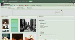 Desktop Screenshot of friendly35.deviantart.com