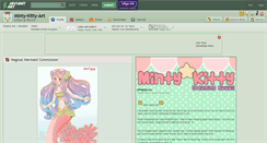 Desktop Screenshot of minty-kitty-art.deviantart.com