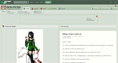 Desktop Screenshot of mariku-the-epic.deviantart.com