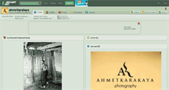 Desktop Screenshot of ahmetkarakaya.deviantart.com