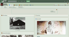 Desktop Screenshot of eblink.deviantart.com