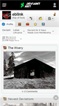 Mobile Screenshot of eblink.deviantart.com