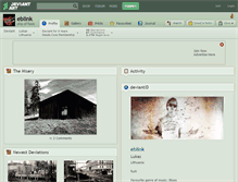 Tablet Screenshot of eblink.deviantart.com