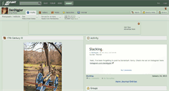 Desktop Screenshot of dandiggler.deviantart.com