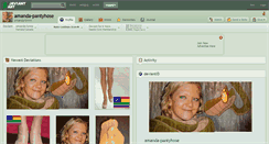 Desktop Screenshot of amanda-pantyhose.deviantart.com