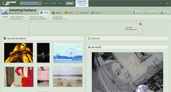 Desktop Screenshot of donotstopthedance.deviantart.com