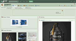 Desktop Screenshot of cyanide227.deviantart.com