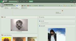 Desktop Screenshot of kriegsmaschine.deviantart.com