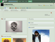 Tablet Screenshot of kriegsmaschine.deviantart.com