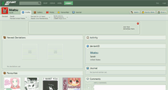 Desktop Screenshot of ikkatsu.deviantart.com