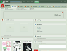 Tablet Screenshot of ikkatsu.deviantart.com