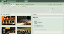 Desktop Screenshot of nathancullen.deviantart.com