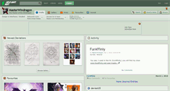 Desktop Screenshot of masterwindragon.deviantart.com