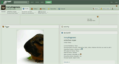 Desktop Screenshot of ivorydragoness.deviantart.com