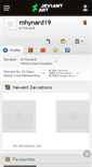 Mobile Screenshot of mhynard19.deviantart.com