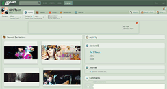 Desktop Screenshot of girl-teen.deviantart.com